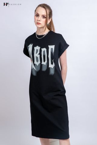 Đầm thun form suông