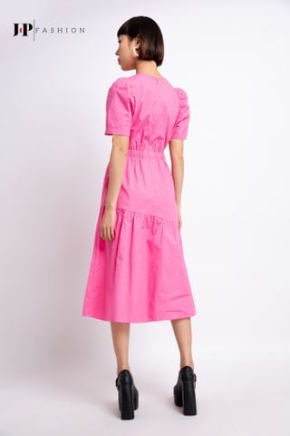 Đầm midi cut-out