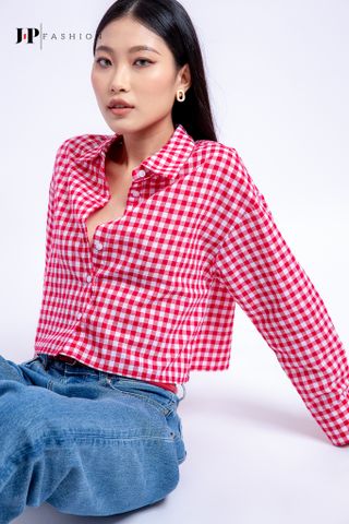 Áo sơ mi croptop