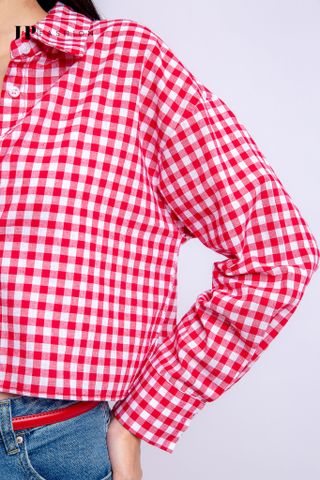Áo sơ mi croptop