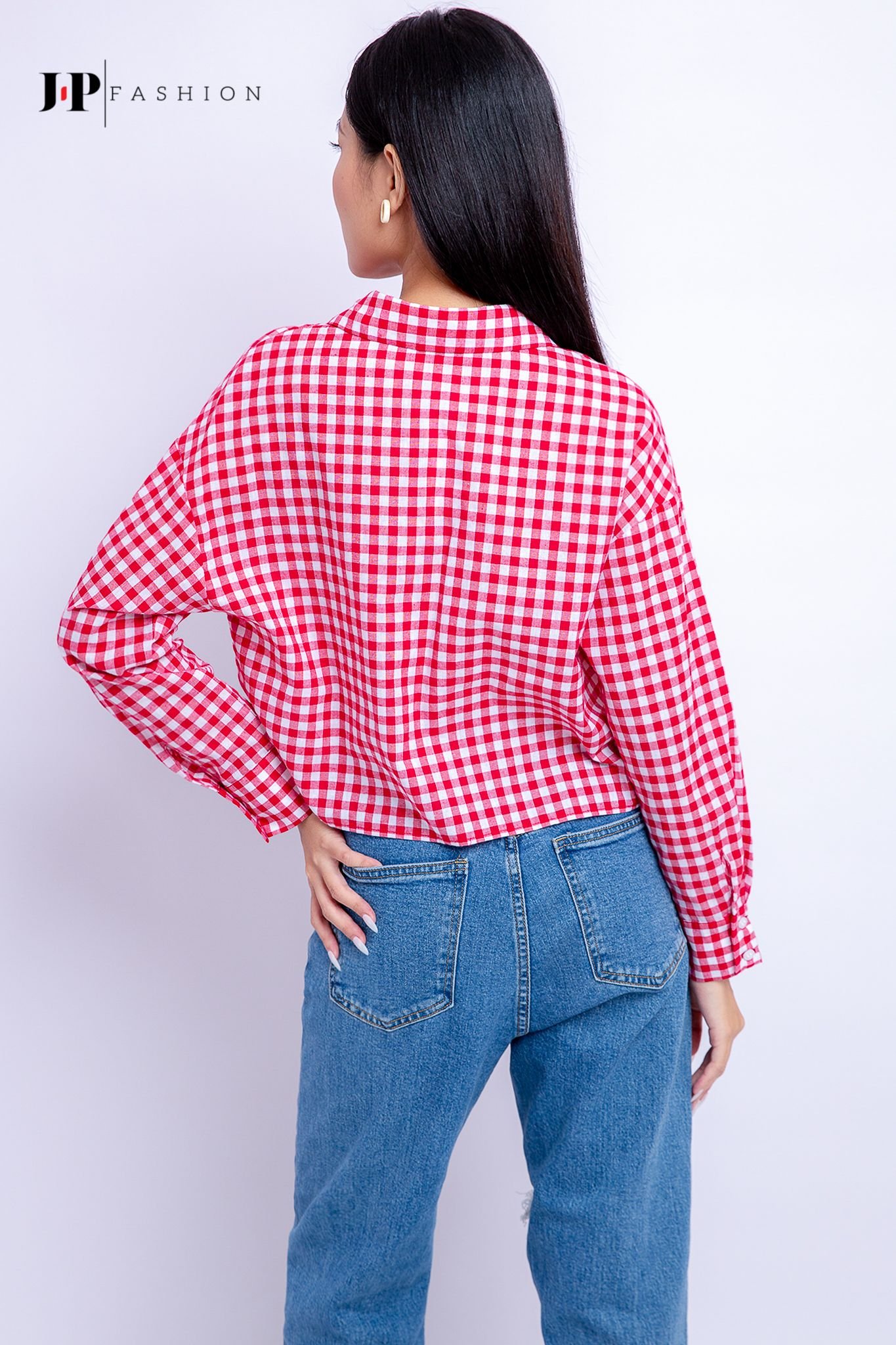 Áo sơ mi croptop