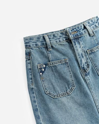 Chân váy jean dài 17011769