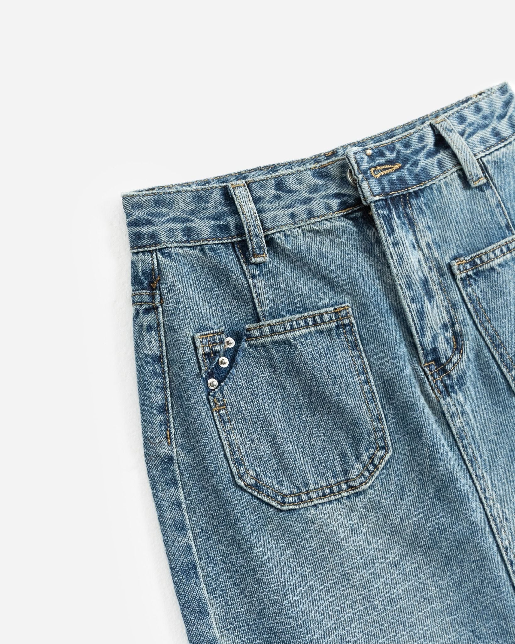 Chân váy jean dài 17011769