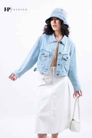 Khoác jeans dài tay