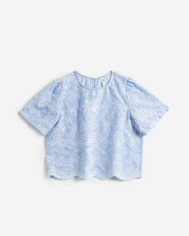 Sơ Mi Thô Thêu Cách Điệu 10611835