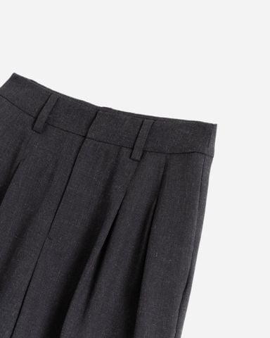 Quần Ống Rộng Xám Đậm 19011824
