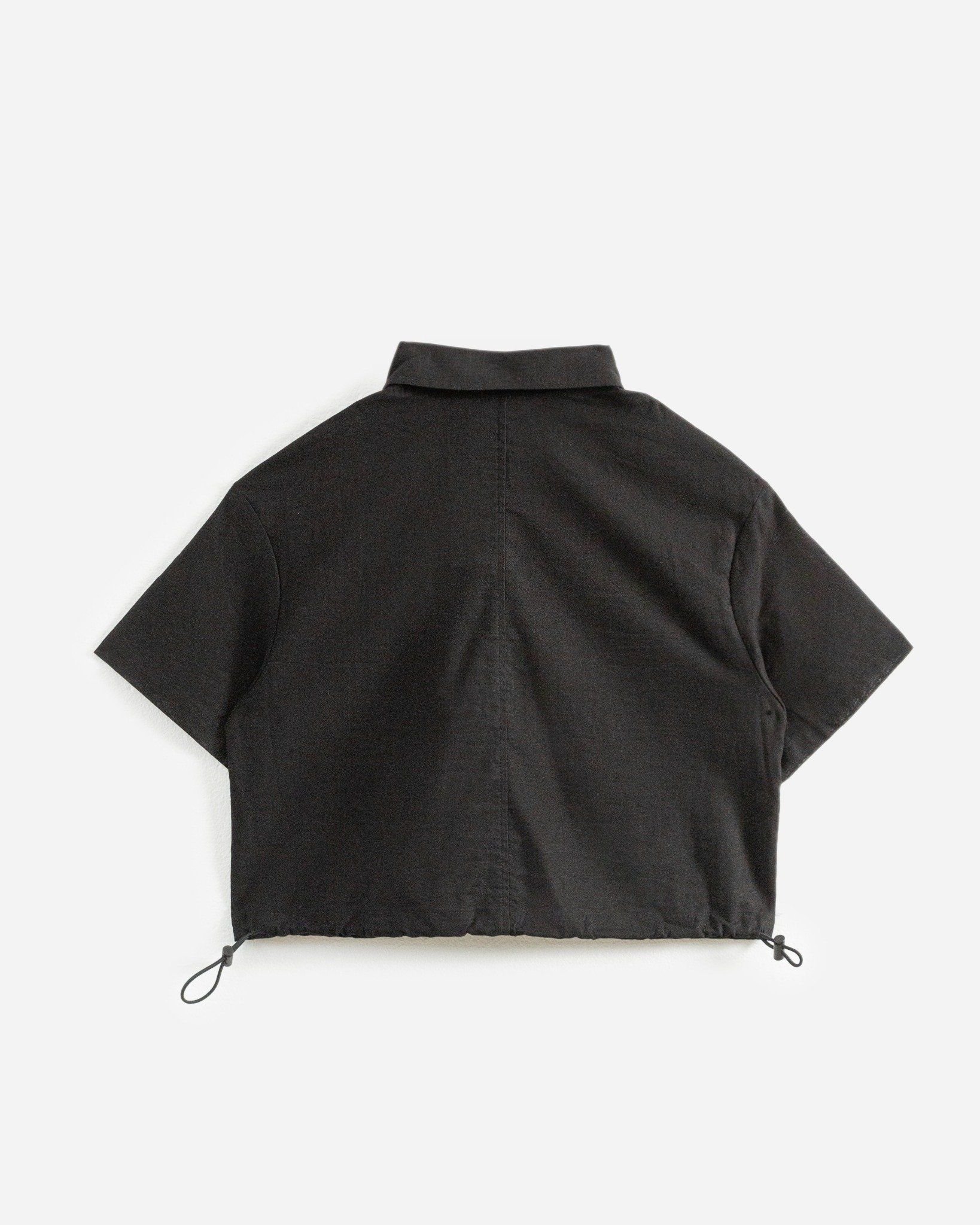 Áo Sơ Mi Croptop Dây Rút Eo 10611758