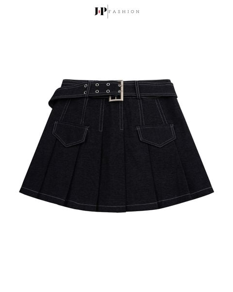 Váy Ngắn Xếp Ly 17011139