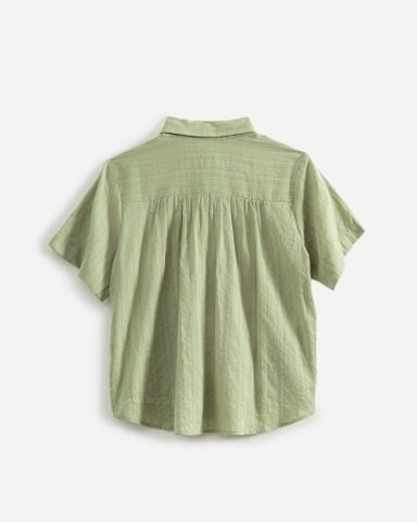 Sơ Mi Ngắn Tay Kẻ Sọc Nhẹ 10611793