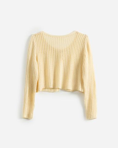 Khoác len lưới 2 nút cài 10711818