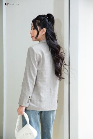 Khoác vest dài tay