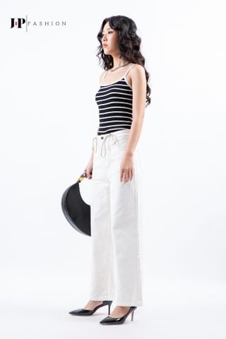 Quần kaki ống rộng