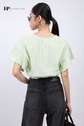 Sơ mi phom croptop