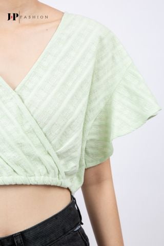 Sơ mi phom croptop