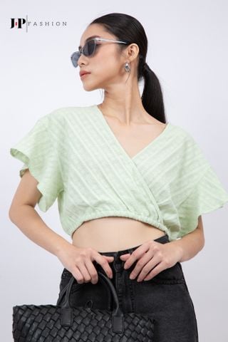 Sơ mi phom croptop