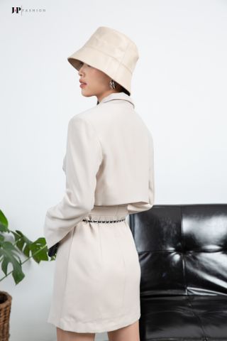 Khoác Vest Kaki Croptop 11509261