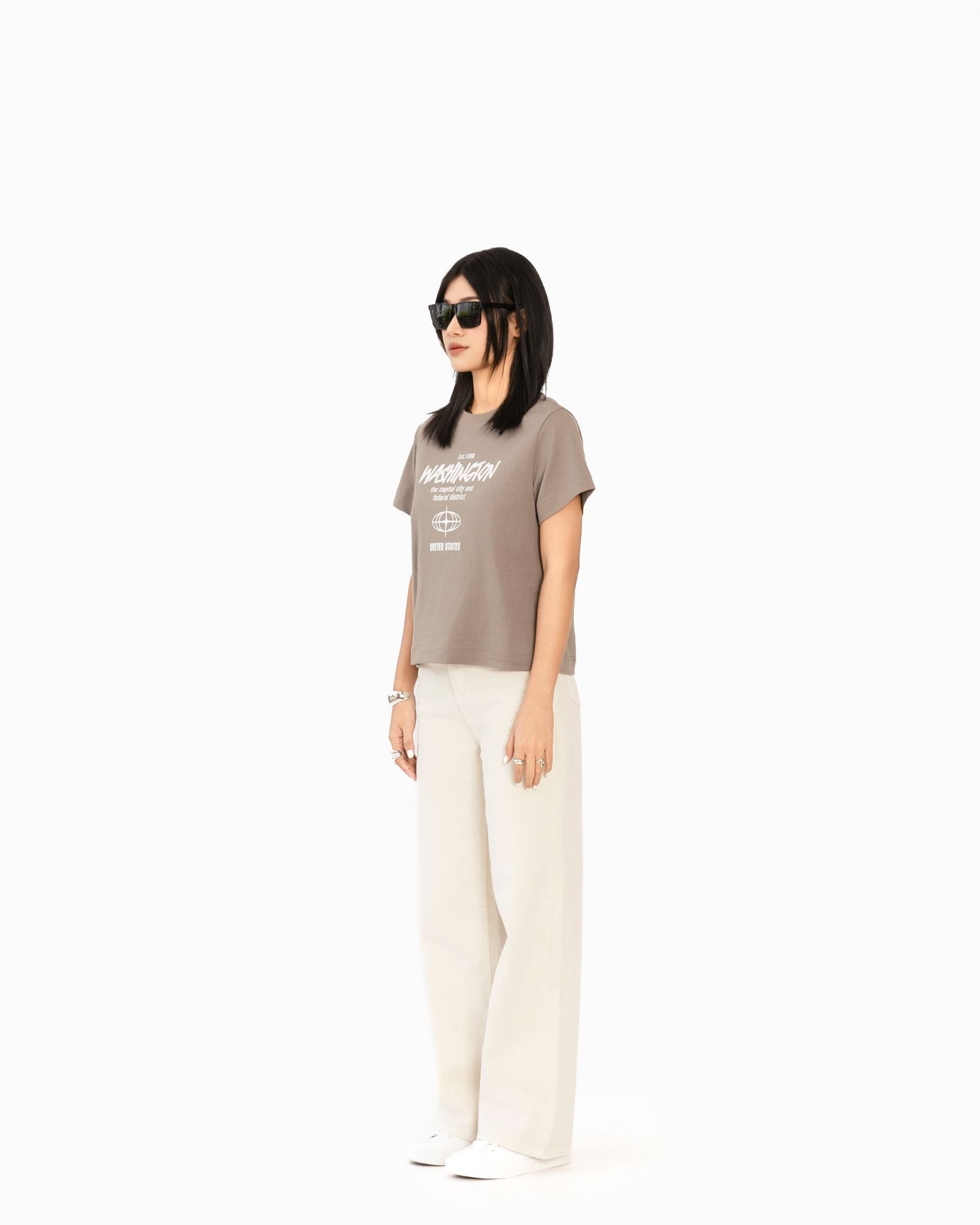 Quần Jean Ống Suông Dài Basic 11111797