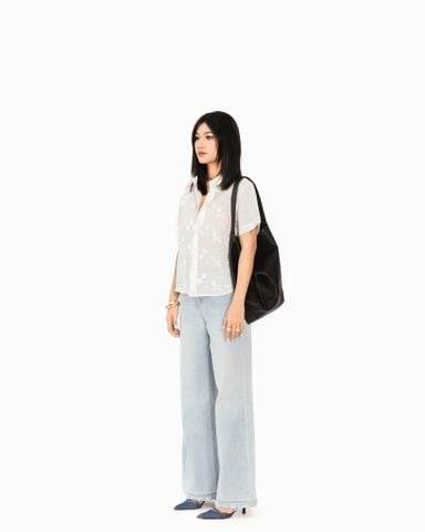 Sơ Mi Ngắn Tay Thêu Họa Tiết 10611792