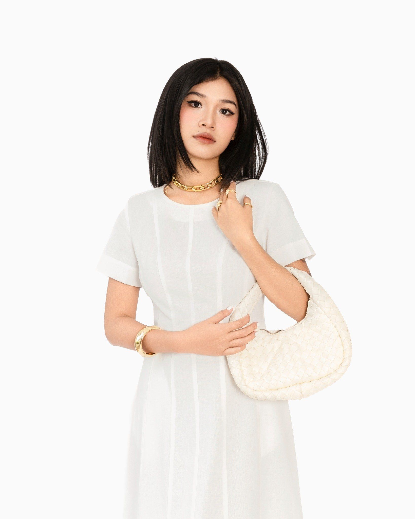 Đầm Kiểu Dáng Dài Xòe Nhẹ 11011790