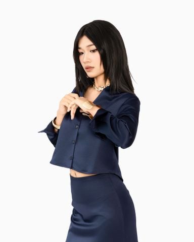 Sơ Mi Lụa Tay Dài 10611764