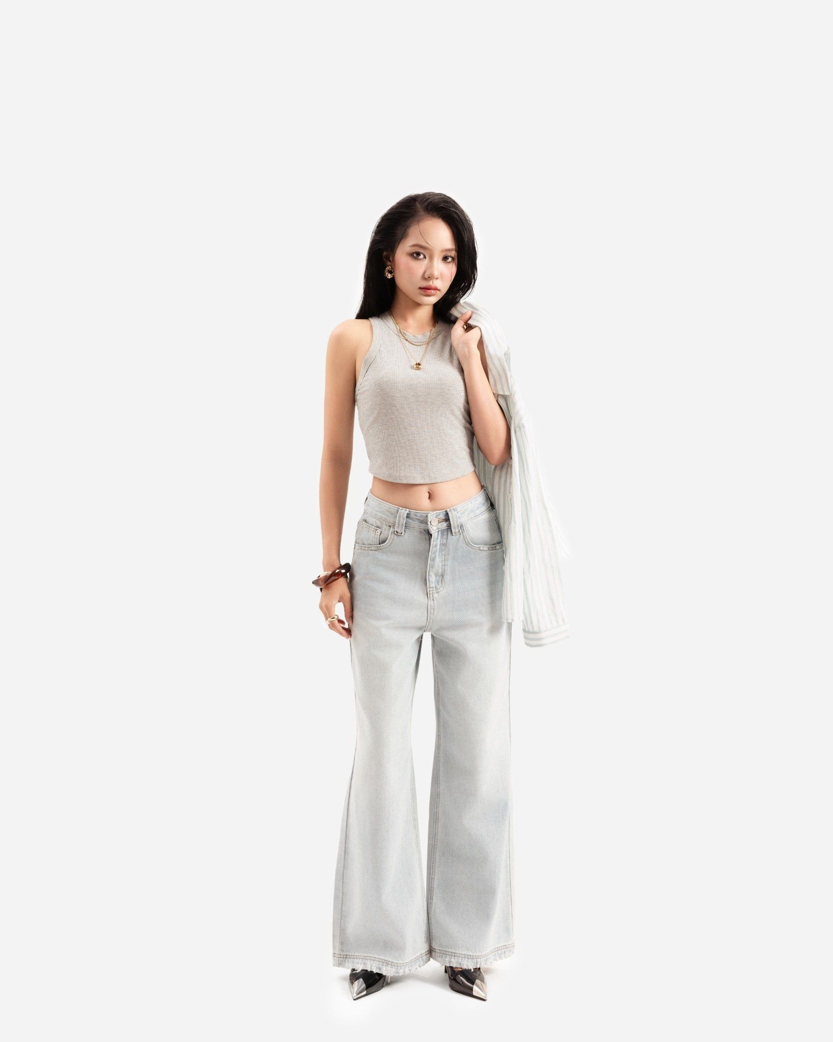 Áo Thun Ba Lỗ Dáng Ngắn 10111877