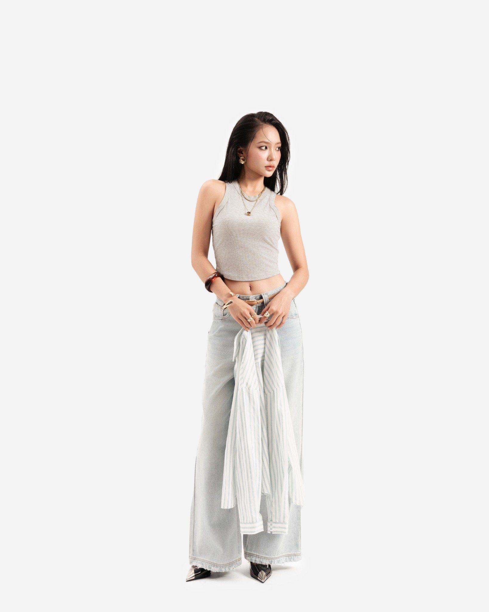 Áo Thun Ba Lỗ Dáng Ngắn 10111877