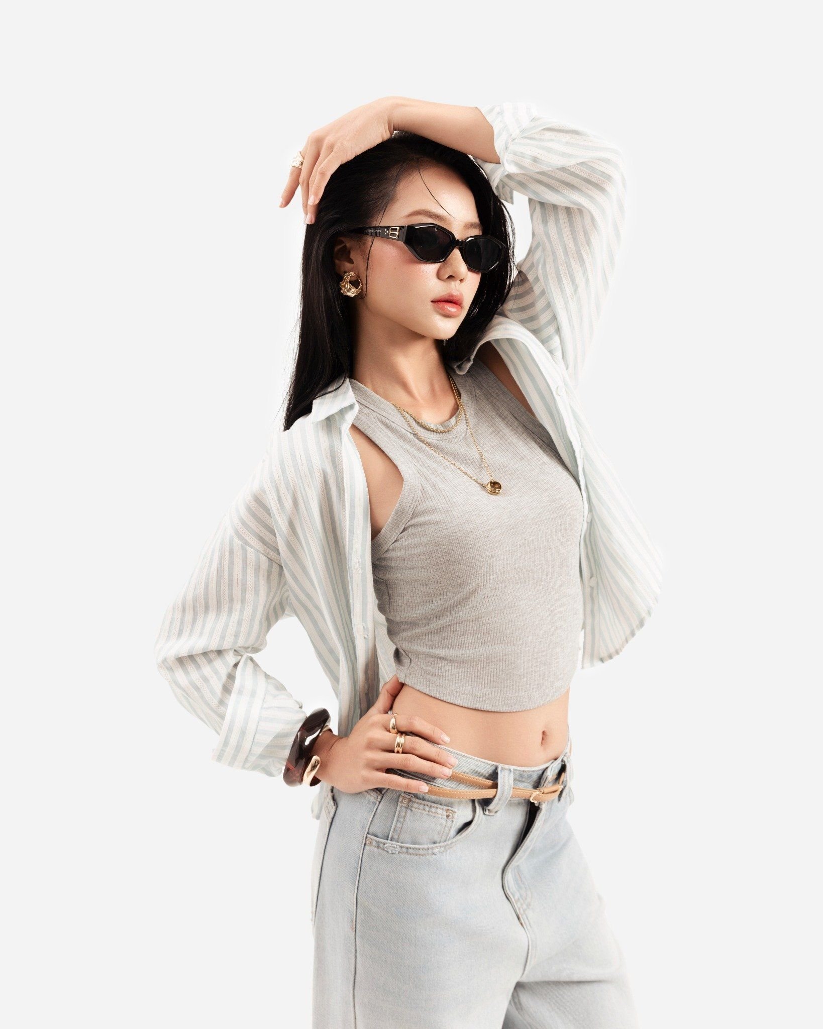 Áo Thun Ba Lỗ Dáng Ngắn 10111877