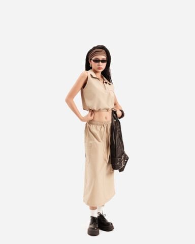 Váy Kiểu Kaki Túi Hộp 17011909
