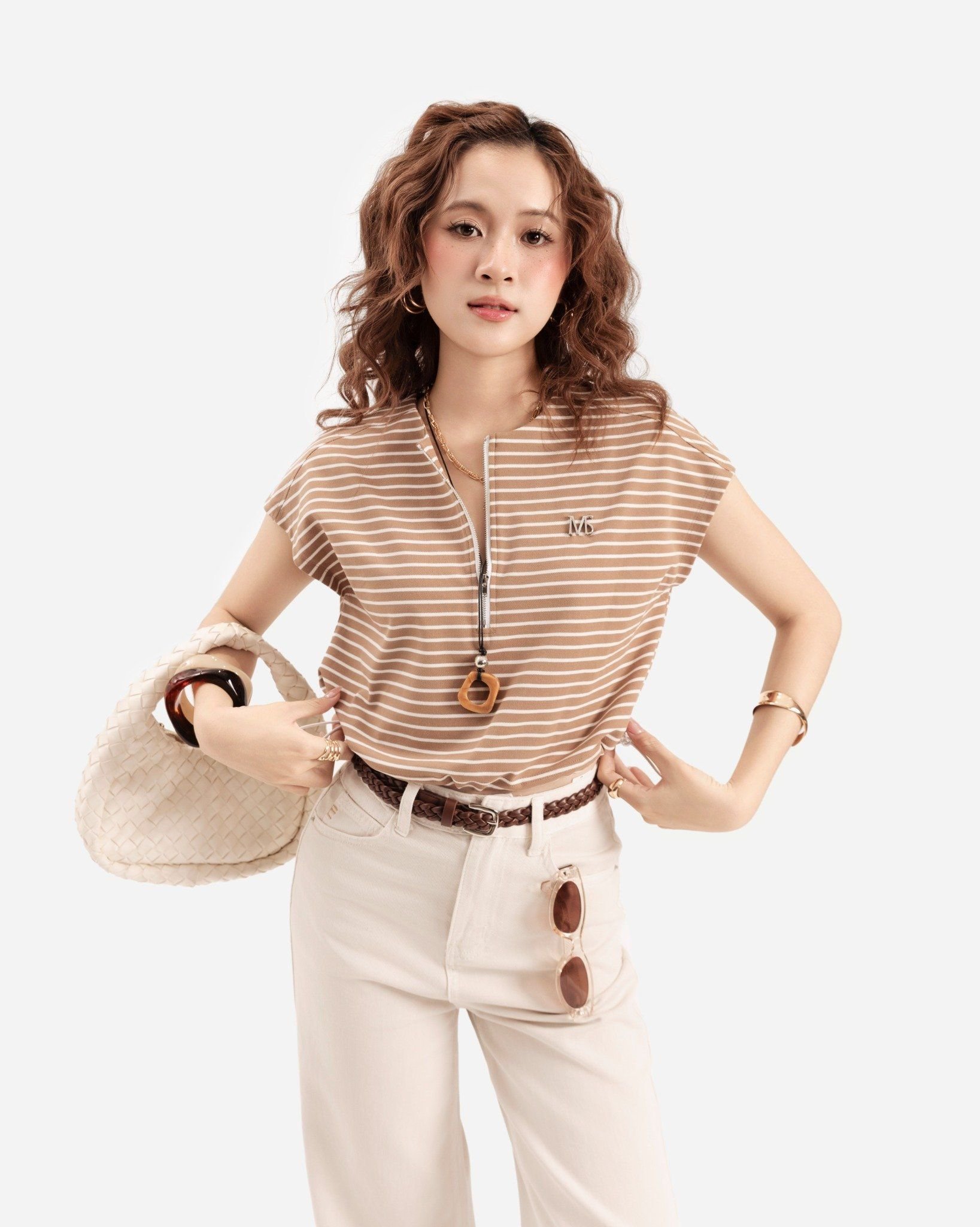 Áo Thun Sọc Croptop Ngắn Tay 10211894