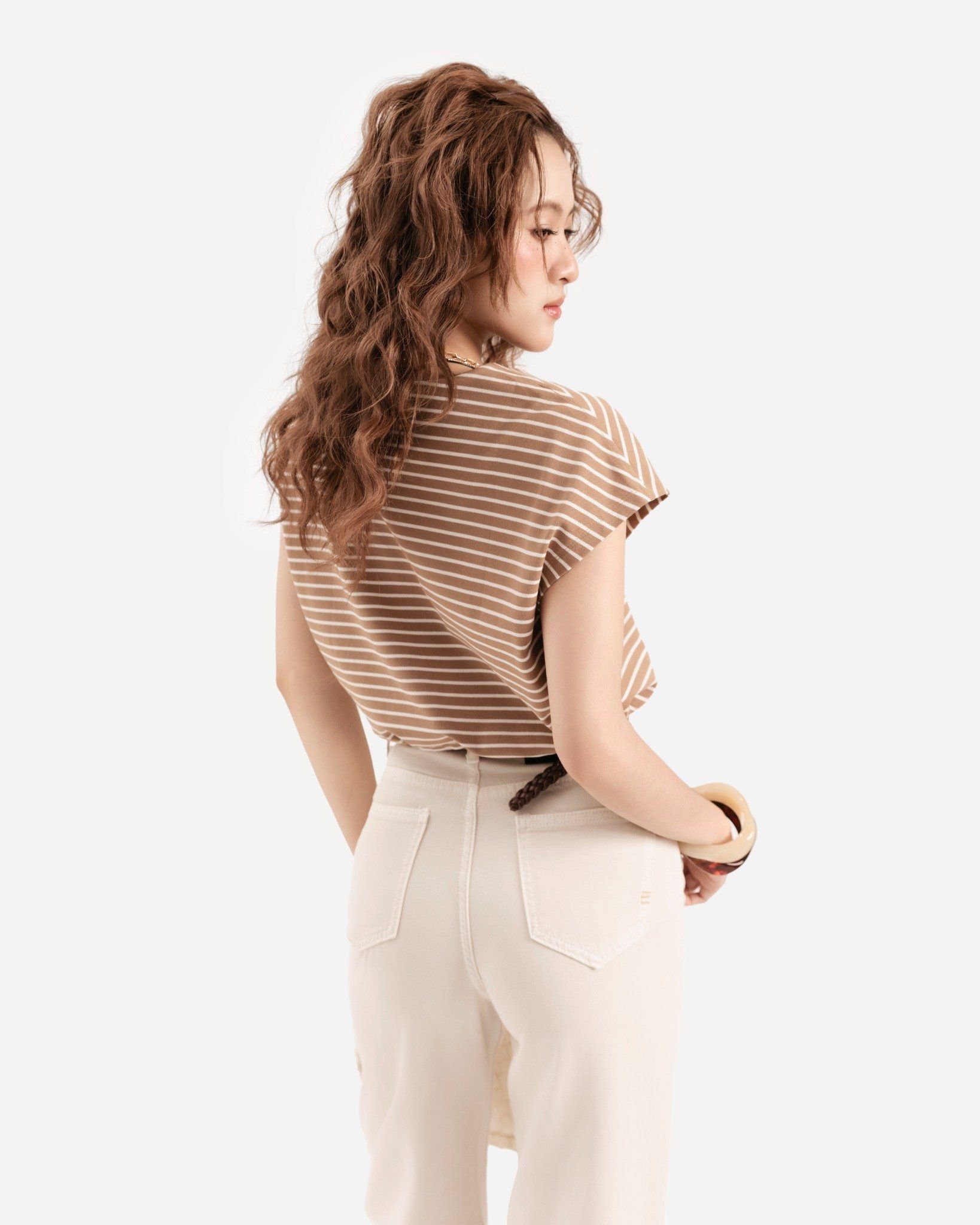 Áo Thun Sọc Croptop Ngắn Tay 10211894