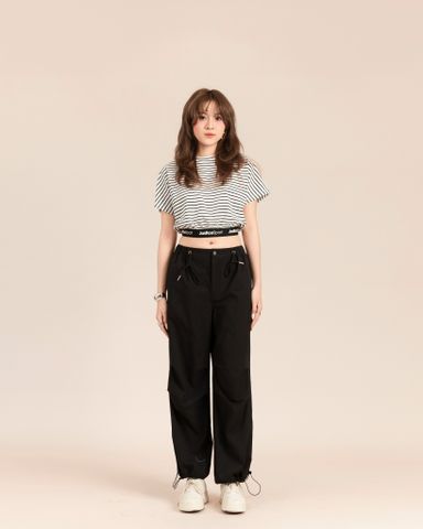 Quần Dù Ống Suông Dây Rút 19211802