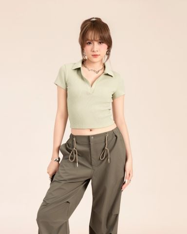 Quần Dù Ống Suông Dây Rút 19211802