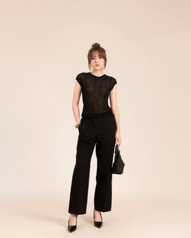 Quần Linen Ống Suông 19211806