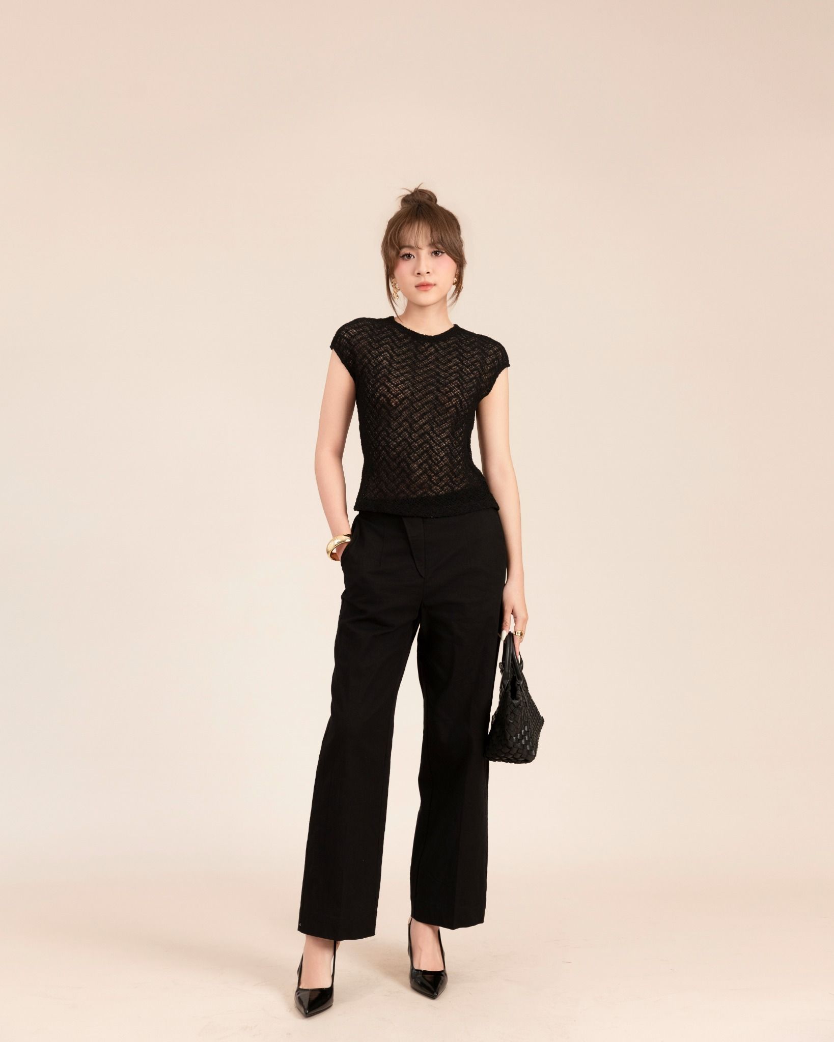 Quần Linen Ống Suông 19211806