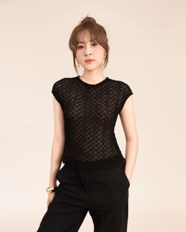 Áo Thun Vải Lưới Dệt Body 10211850