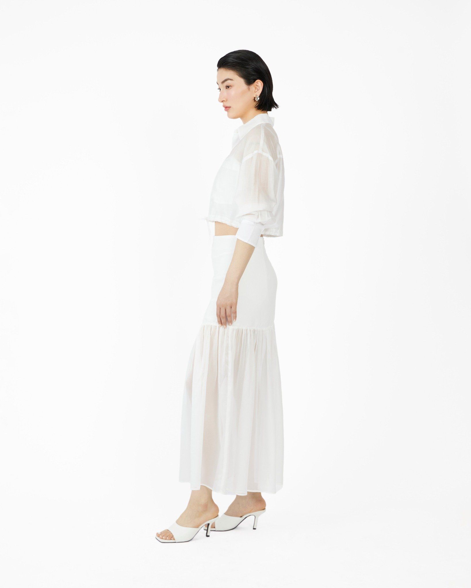 Sơ Mi Croptop Kate Mỏng 10611518