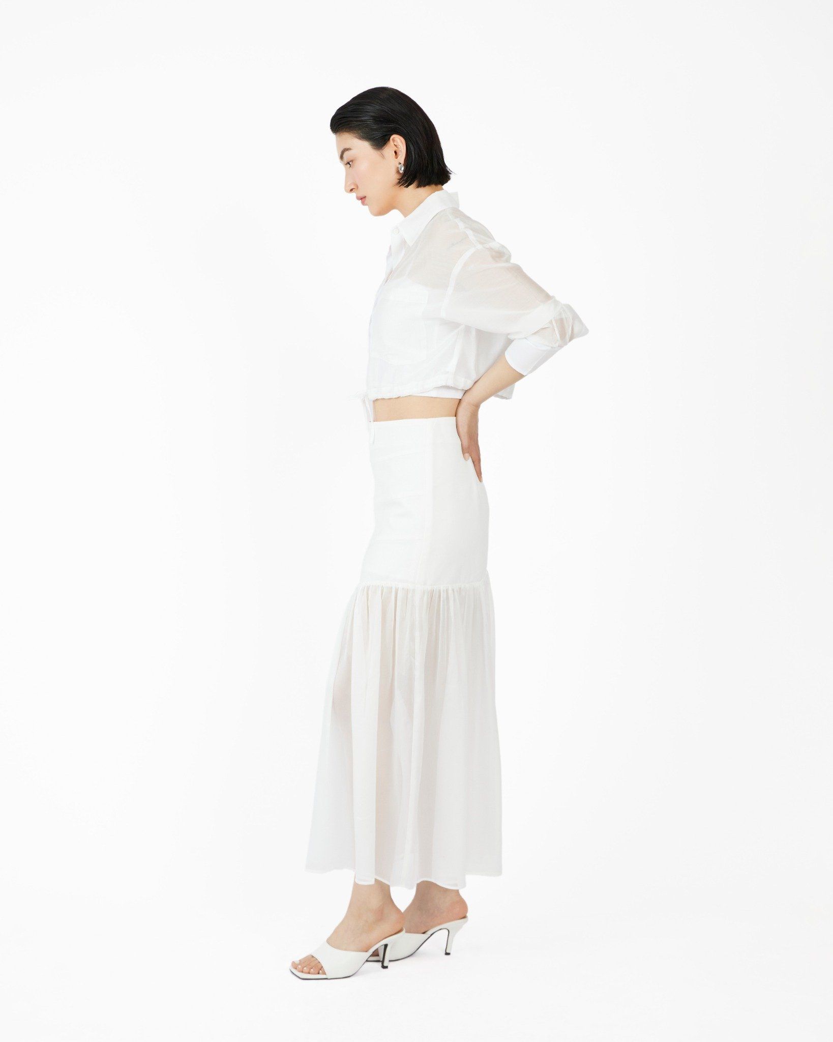 Sơ Mi Croptop Kate Mỏng 10611518