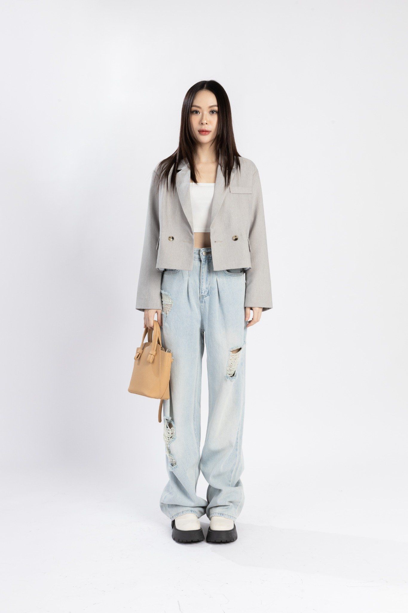 Áo Khoác Vest Croptop 11509001