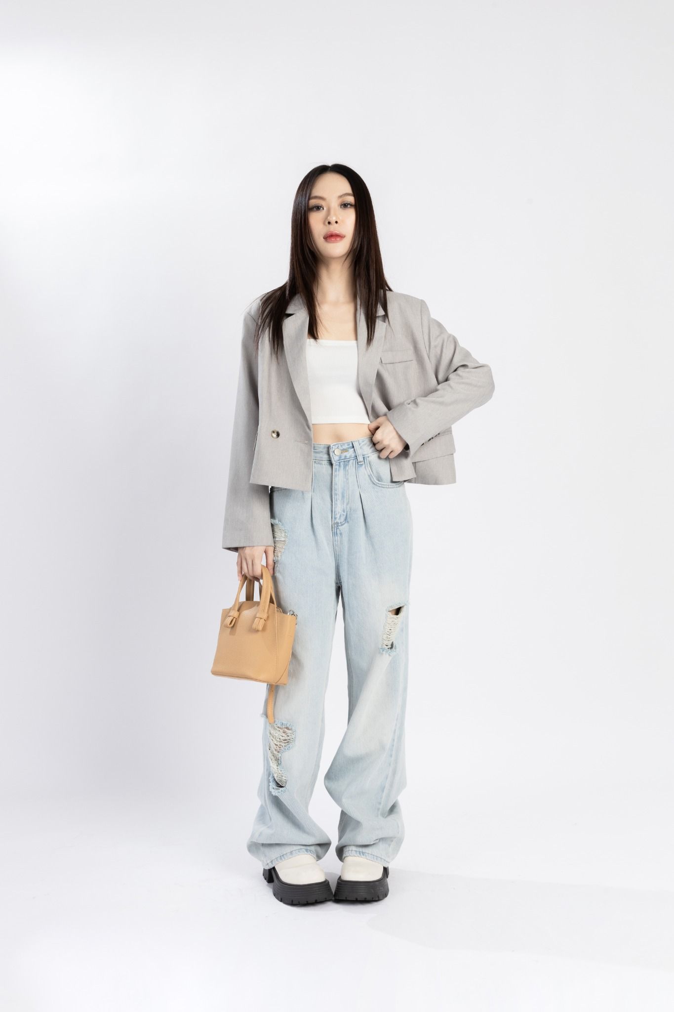 Áo Khoác Vest Croptop 11509001