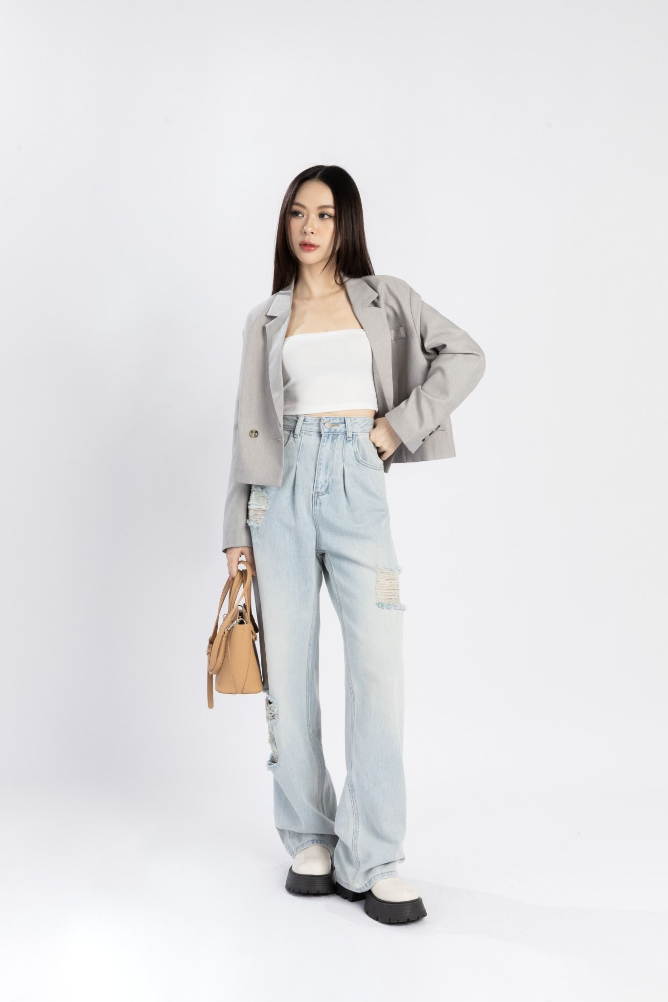 Áo Khoác Vest Croptop 11509001