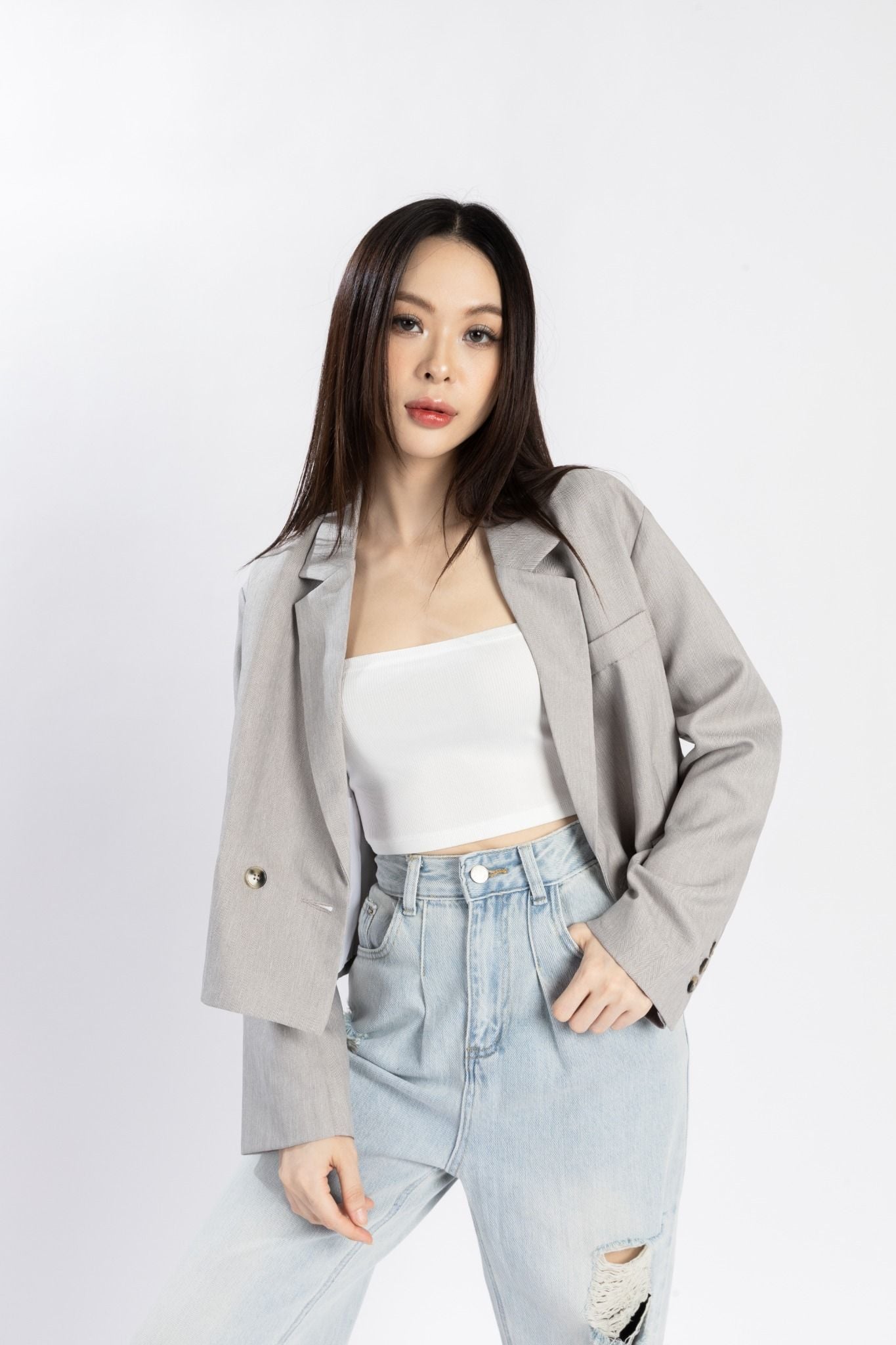 Áo Khoác Vest Croptop 11509001