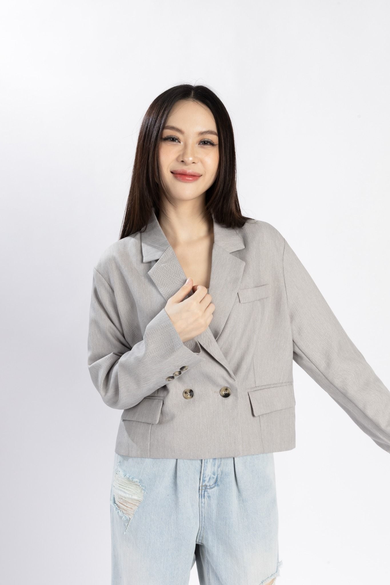 Áo Khoác Vest Croptop 11509001