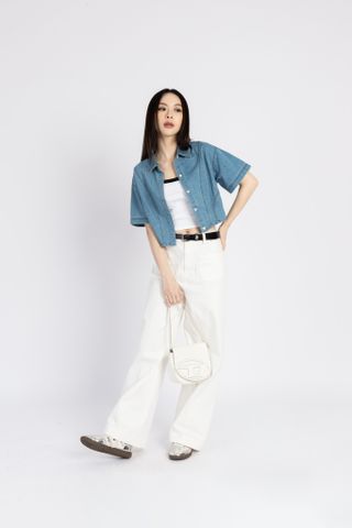 Sơ Mi Croptop Jean 10610079