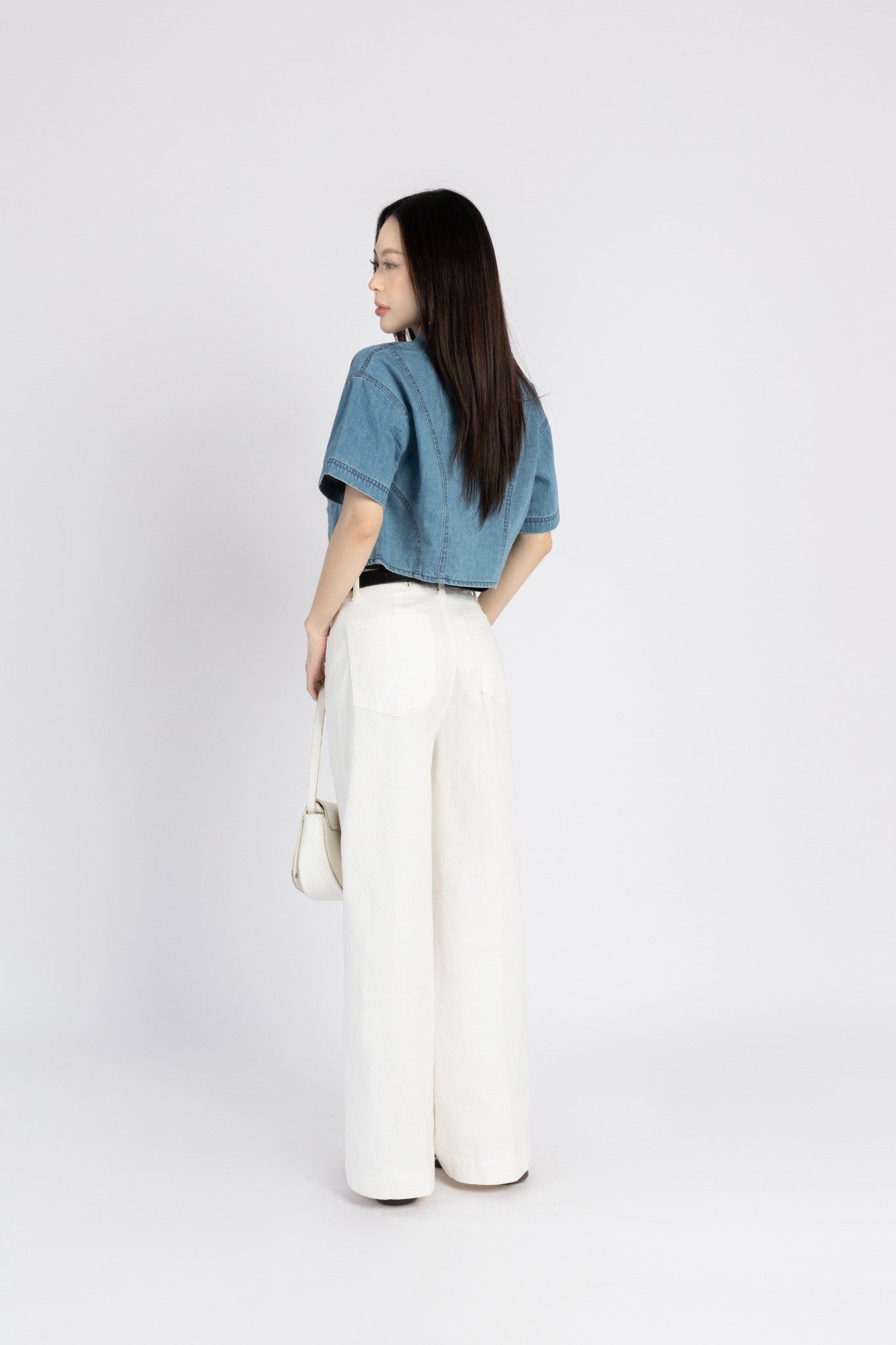 Sơ Mi Croptop Jean 10610079