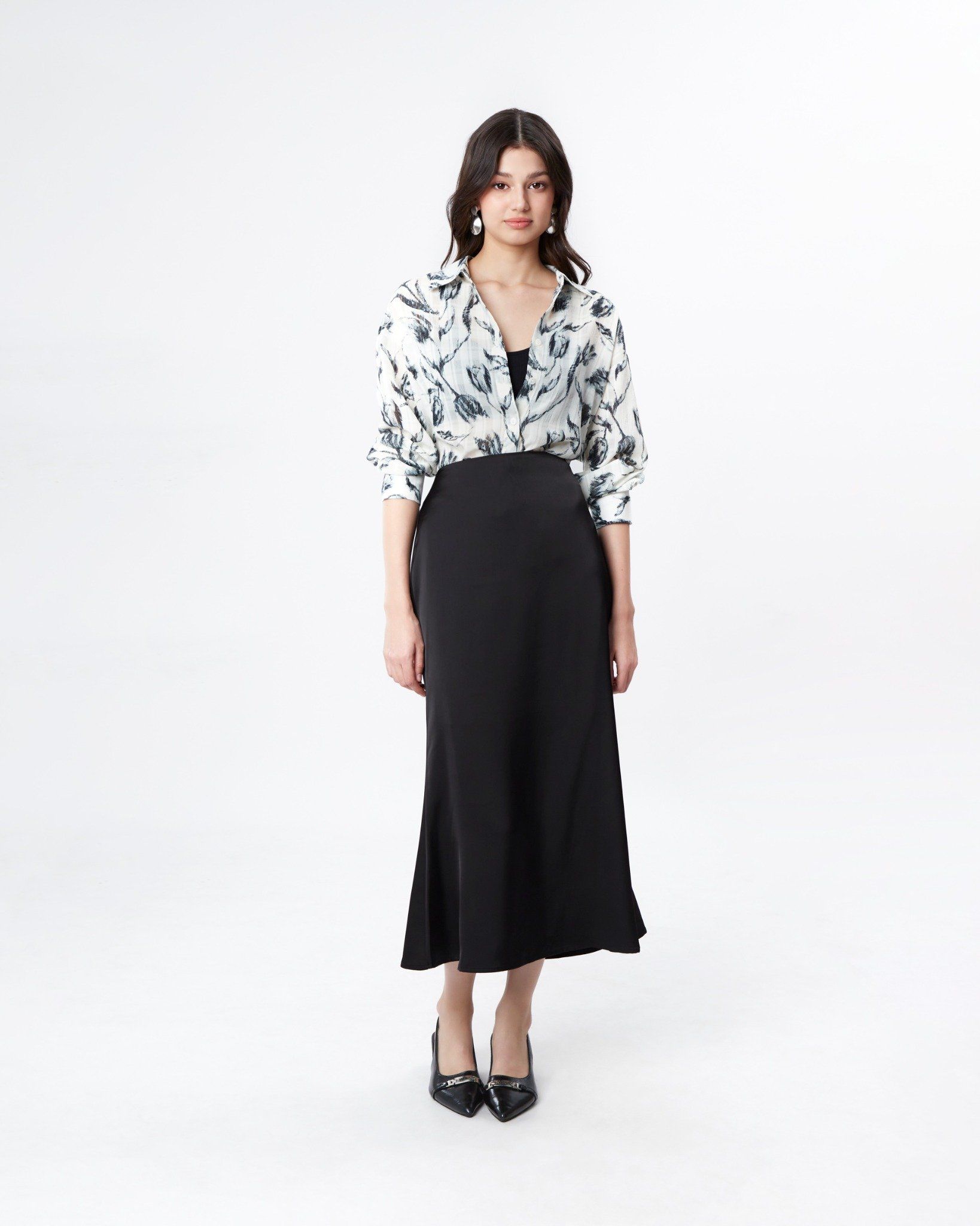 Sơ Mi Kiểu Kate Tay Dài 10611477