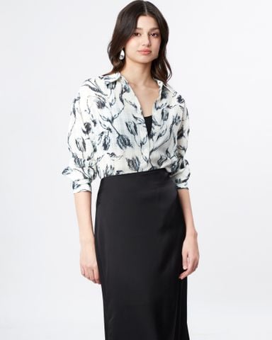 Sơ Mi Kiểu Kate Tay Dài 10611477