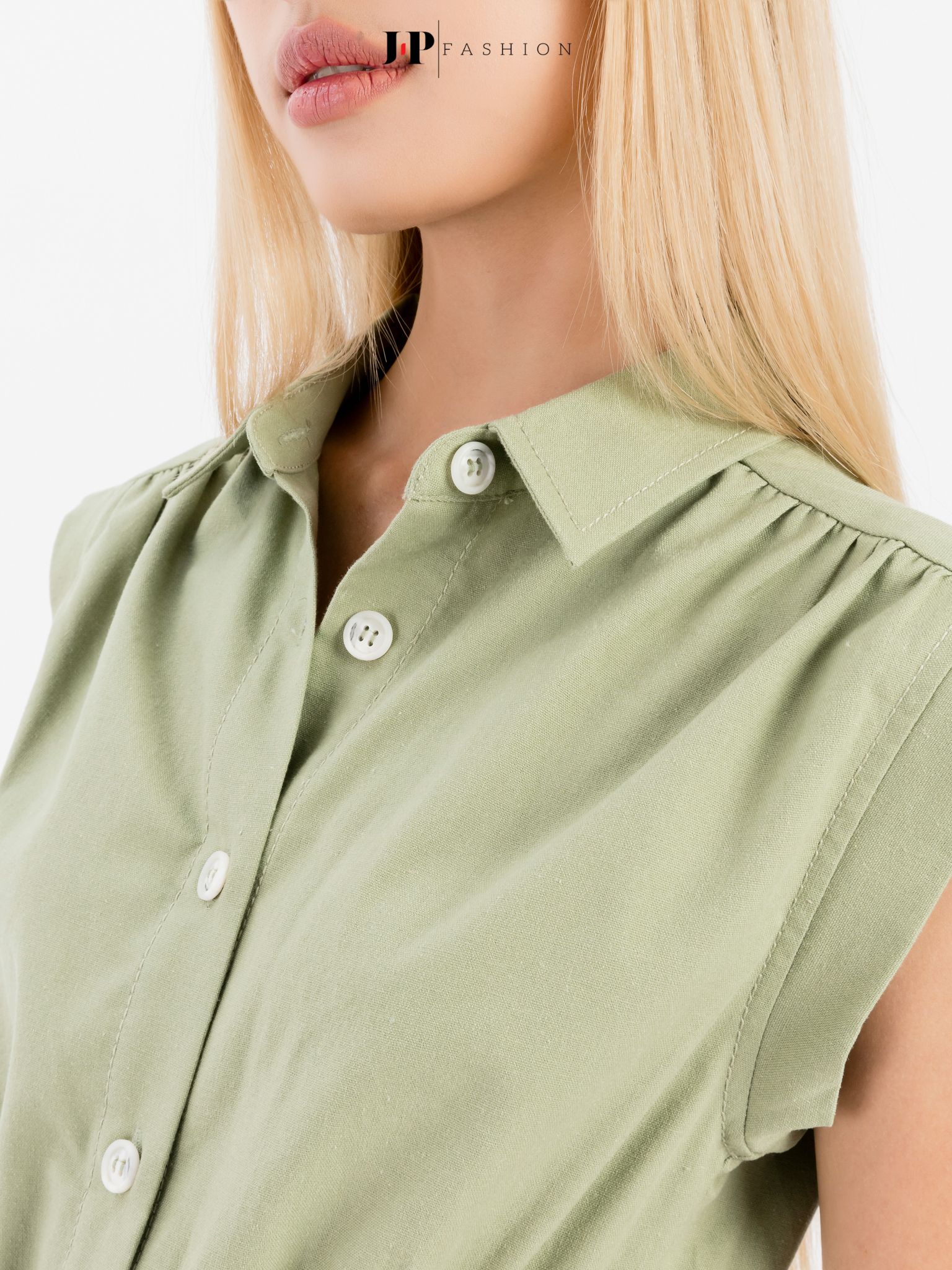 Đầm Sơ Mi Linen 11010433