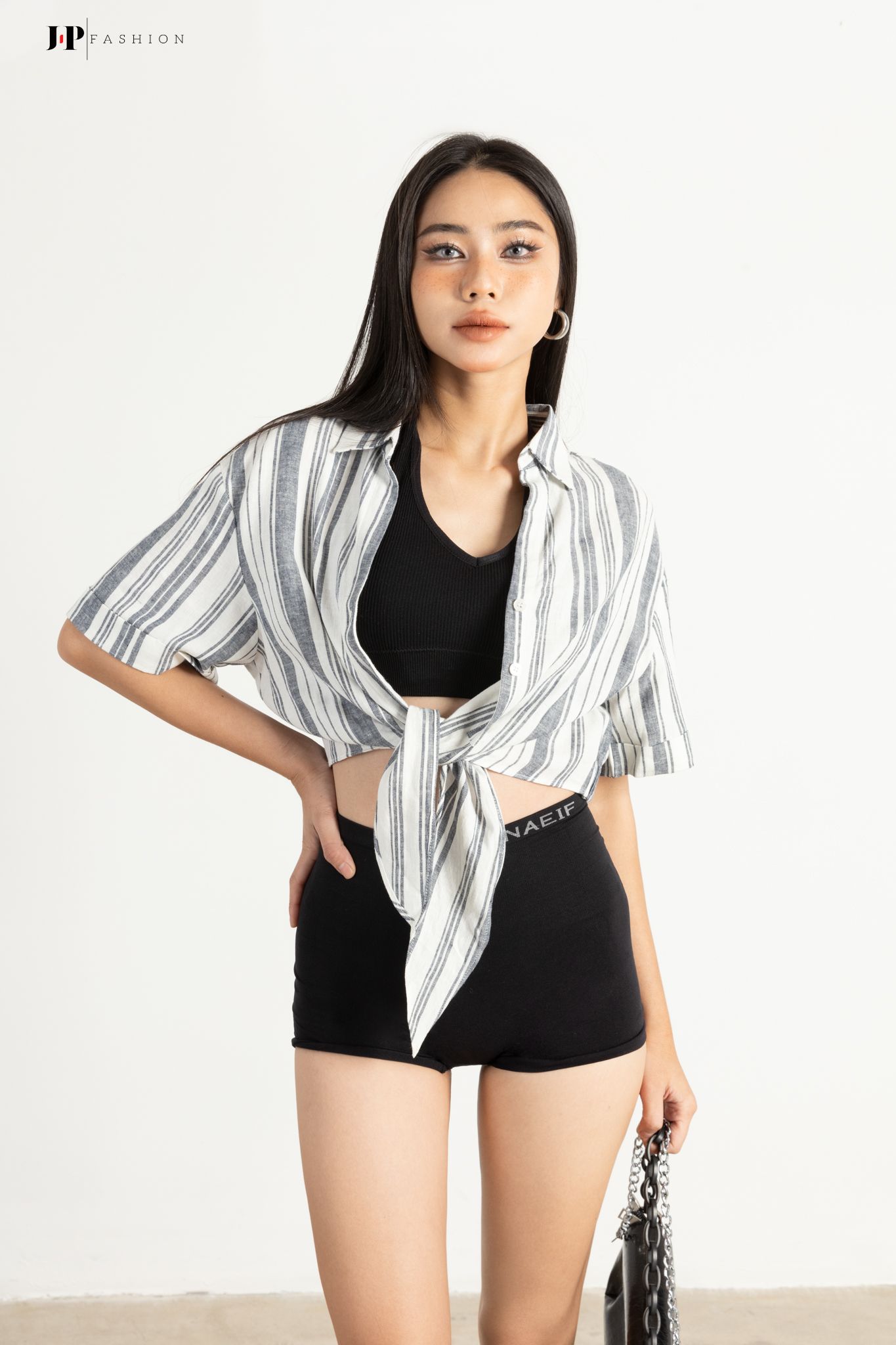 Áo Sơ Mi Linen Croptop 10609889