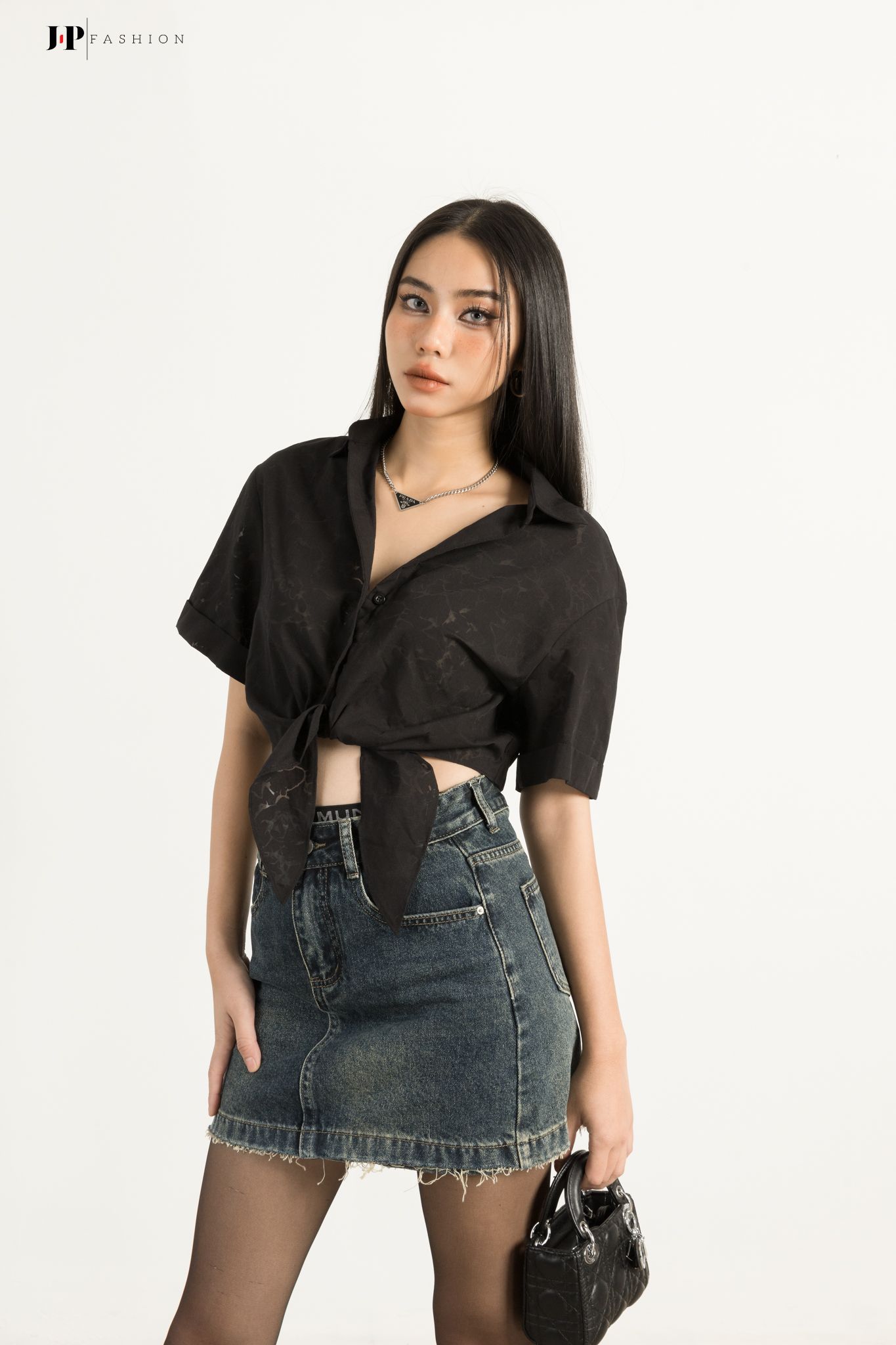 Áo Sơ Mi Linen Croptop 10609889