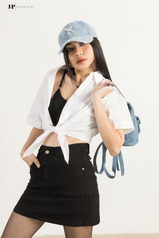 Áo Sơ Mi Linen Croptop 10609889